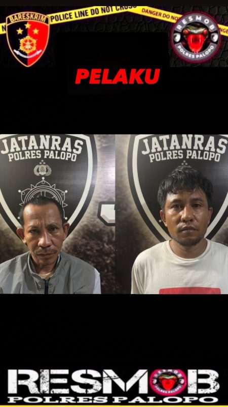 Gerak Cepat Satreskrim Polres Palopo Berhasil Menangkap Dua Diduga Pelaku Pencurian Dengan Kekerasan (CURAS)
