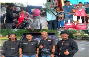 Aksi Sosial Ramadhan 1446 H. “AJUN RI Bersama Beberapa Tim Media Berbagi Takjil Buka Puasa Di Kac Bajeng Kab.Gowa