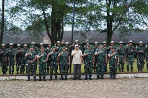 Didampingi Pangdam XIV/Hsn, Menhan RI Kunjungi Secata Rindam XIV/Hsn