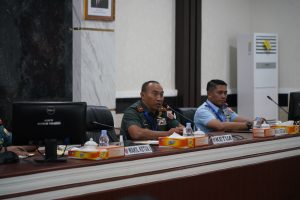 Selaku Ketua Panselinda, Pangdam XIV/Hsn Pimpin Rakor Penerimaan Catar Akademi TNI TA. 2025