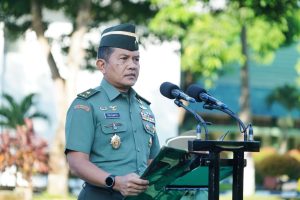 Pimpin Upacara 17-an Bulan April Tahun 2025, Kapoksahli Pangdam XIV/Hsn Bacakan Amanat Panglima TNI