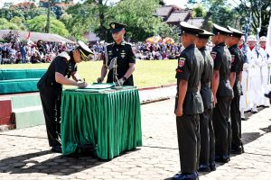 *Pangdam XIV/Hsn Pimpin Upacara Penutupan Dikmata TNI AD Gelombang I TA. 2025*