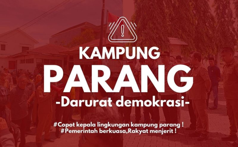 Tuntutan Masyarakat Tidak Dihiraukan, Siapa Sosok Dibalik Kuatnya Posisi Kepala Lingkungan Kampung Parang*