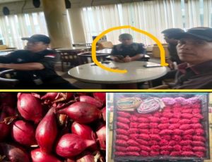 Diduga Membayar Ratusan Juta Rupiah, Bawang Merah Ilegal Asal Thailand Bebas Diperjual Belikan Di Tanah Laut 