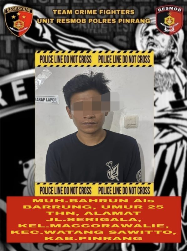 Tim Resmob Polres Gowa Berhasil Menangkap Polisi Gadungan Dengan Modus Pemerasan