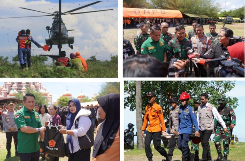 *Banjir Sulsel, TNI Kerahkan Alutsista Evakuasi Korban* 