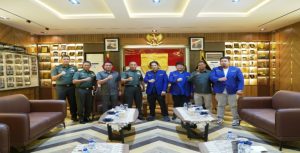 *Pererat Sinergi, Pangdam XIV/Hasanuddin Terima Audiensi Karang Taruna Kota Makassar*