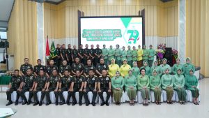 Pangdam XIV/Hasanuddin Hadiri Syukuran HUT ke-79 Persit Kartika Chandra Kirana