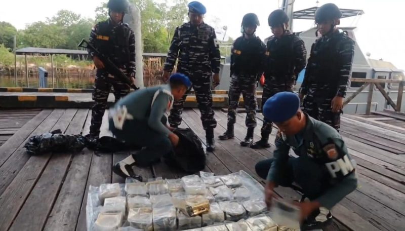 TNI Gagalkan Lagi Penyelundupan 48,54 Kg Sabu di Perairan Dumai, Selamatkan Ratusan Ribu Jiwa dari Bahaya Narkoba