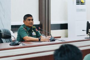 Wujudkan Seleksi Bersih, Kasdam XIV/Hasanuddin Kumpulkan Tim Werving penerimaan Calon Bintara PK TNI AD Pria TA. 2025 Kodam XIV/Hsn
