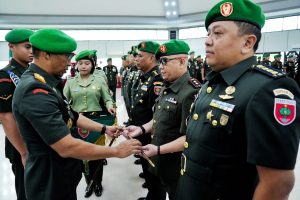 Pangdam XIV/Hsn Pimpin Sertijab Pejabat Utama di Lingkungan Kodam XIV/Hsn